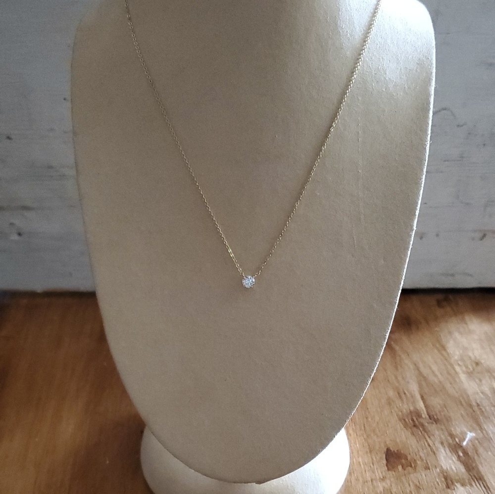 NORDSTROM Cubiz Zirconia Pendant Necklace